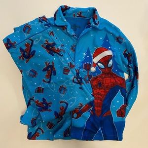 Marvel Spider-Man fleece pajama set.  Size XS.